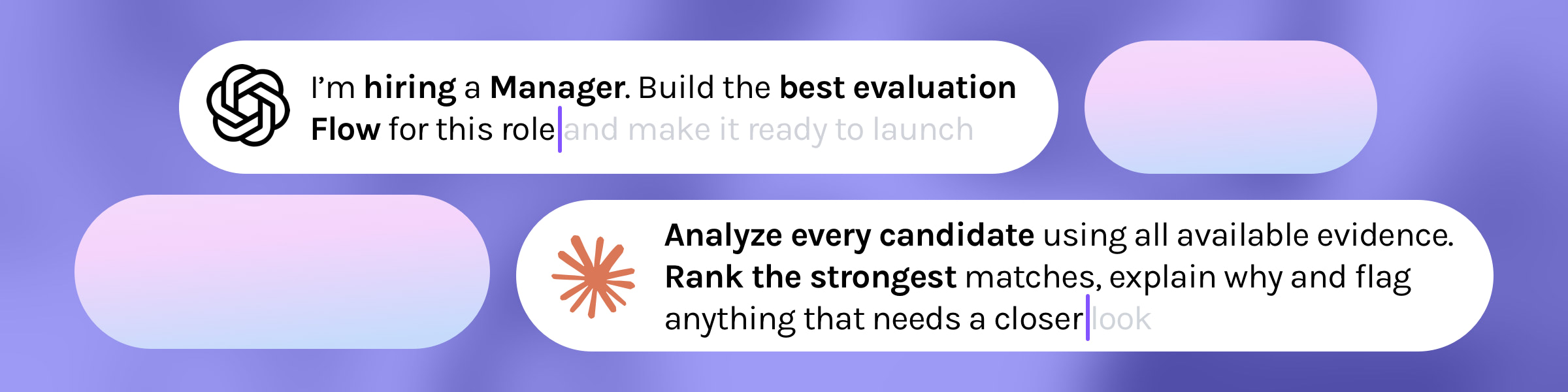 ChatGPT and Claude prompts for building a Jointl evaluation Flow and analyzing candidate evidence